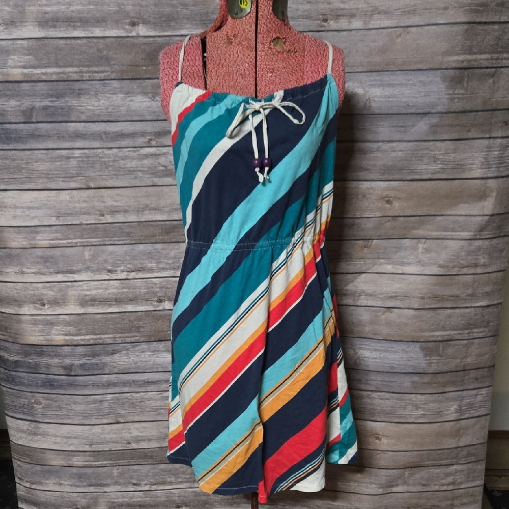 Heritage 1981 Green and Blue Midi Sundress